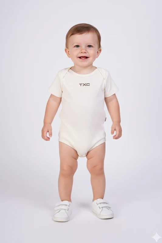 BODY MC REGULAR FIO 30 COTTON BOD00041 INFANTIL AREIA / 12M
