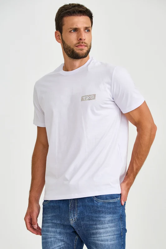 CAMISETA REGULAR FIO 30 192901 BRANCO / GG