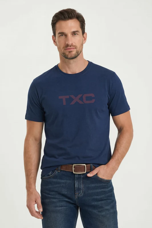CAMISETA FIO 30 REGULAR 192900 MARINHO / GG