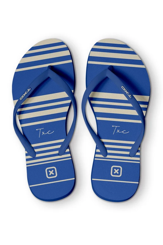 CHINELO BORRACHA TIRAS ESTAMPADO CH498FI INFANTIL AZUL / 34