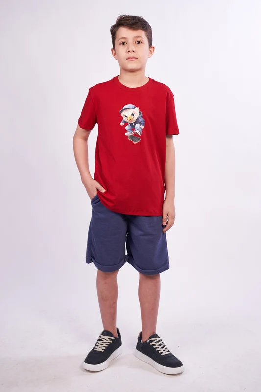 CONJUNTO CAMISETA E BERMUDA 0020CMI INFANTIL UNICO / 8A