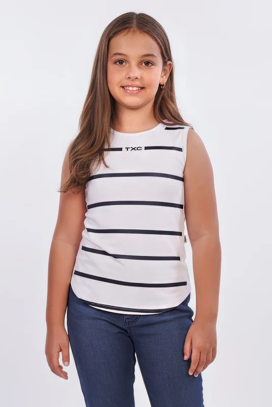 REGATA REGULAR MALHA 51328I INFANTIL BRANCO / 18A