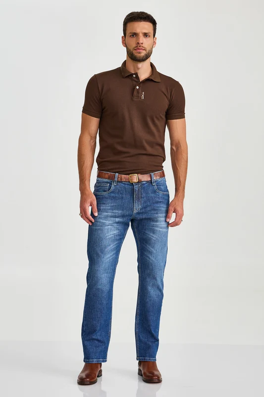 CALCA JEANS REGULAR VIBE 18382 JEANS / 38