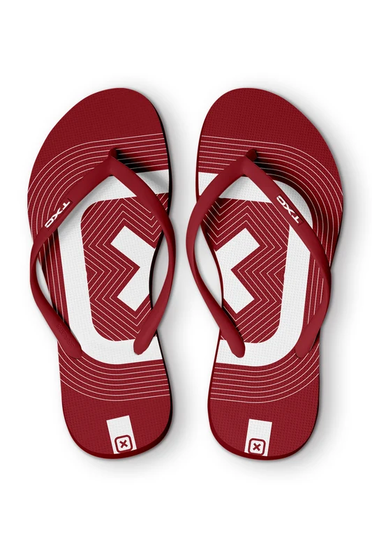 CHINELO TIRA BORRACHA CH505F VERMELHO / 40