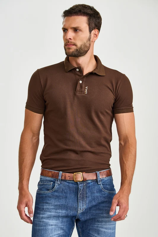 POLO REGULAR PIQUET 69145 PRETO / P