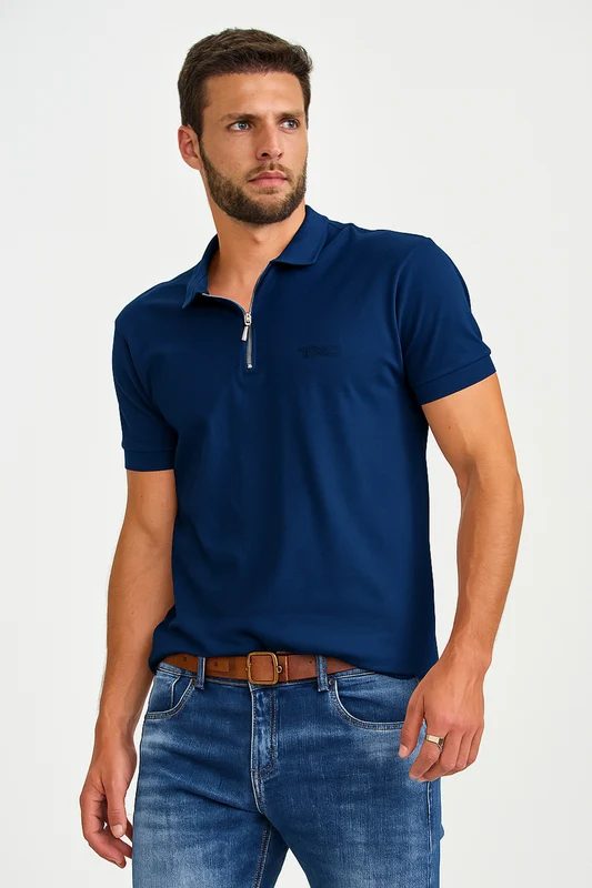 POLO PIQUET REGULAR 69156 BRANCO / GG