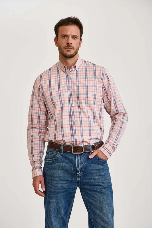 CAMISA LONGA TRICOLINE 29385LP XADREZ / 2XG
