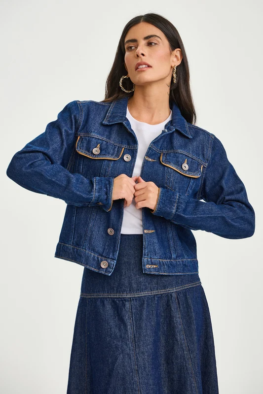 JAQUETA REGULAR JEANS 7456 JEANS / GG