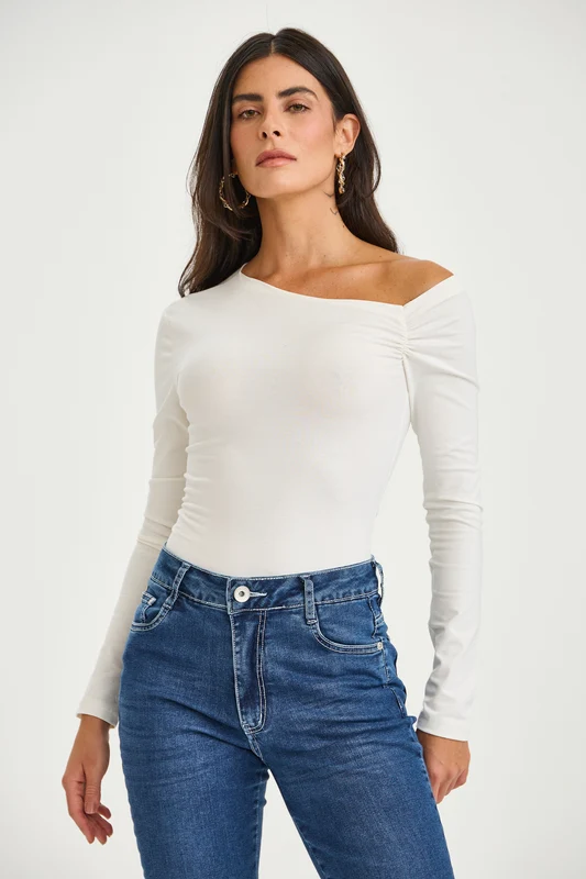 BODY MALHA SLIM 51461 AREIA / GG