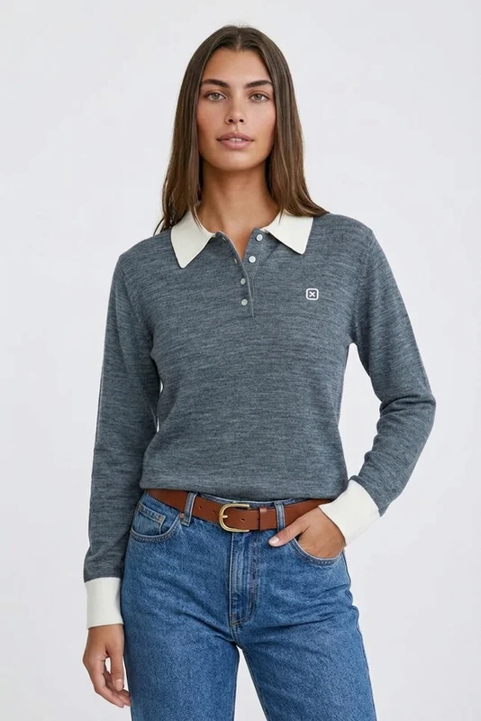PA POLO REGULAR PIQUET 27400 MESCLA MEDIO / P
