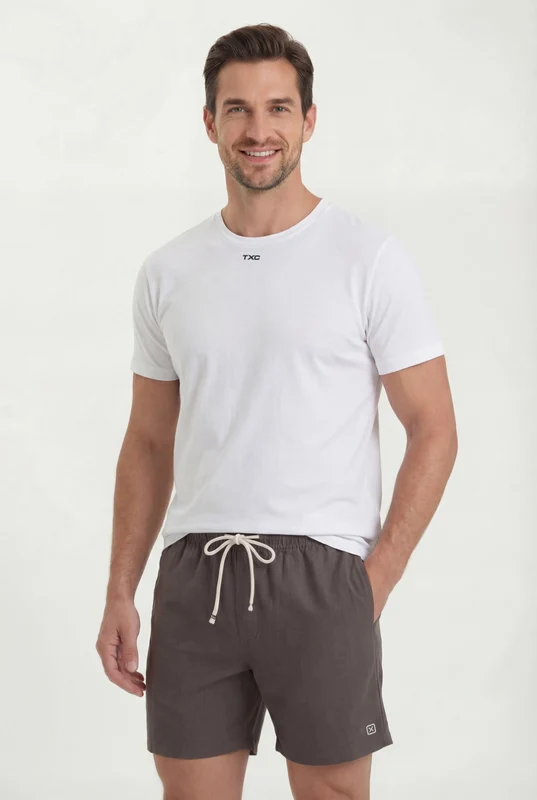 SHORT X OXFORD 8806 MARROM / P