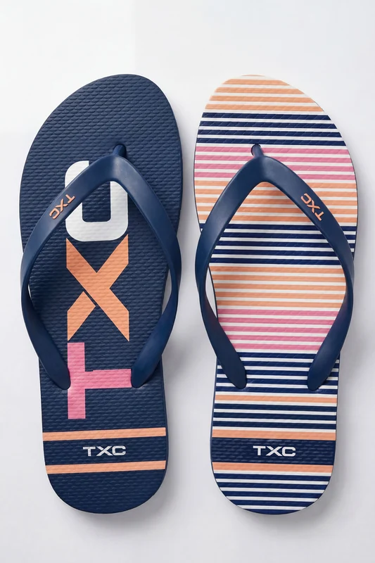 CHINELO TIRAS CH514F AZUL / 34