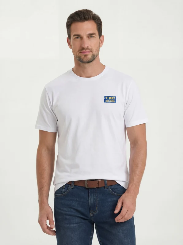 CAMISETA FIO 30 REGULAR 192944 BRANCO / GG