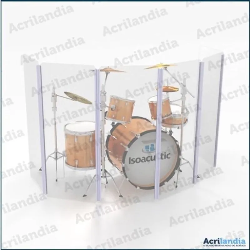 Aquário para Bateria - 6 Chapas 150 cm