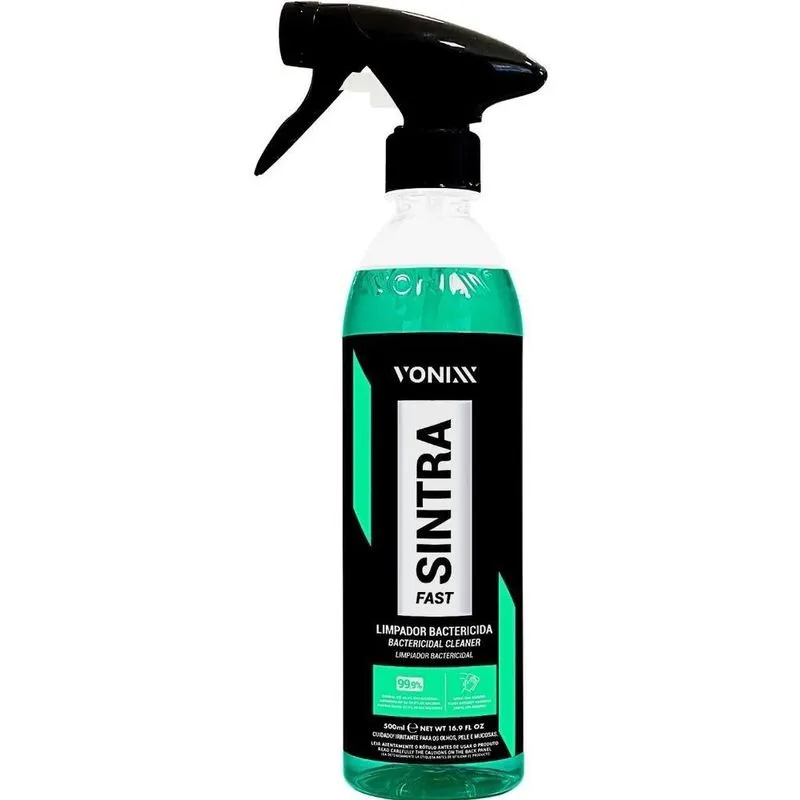 3x Sintra Fast Limpador De Painel Automotivo Vonixx 500ml