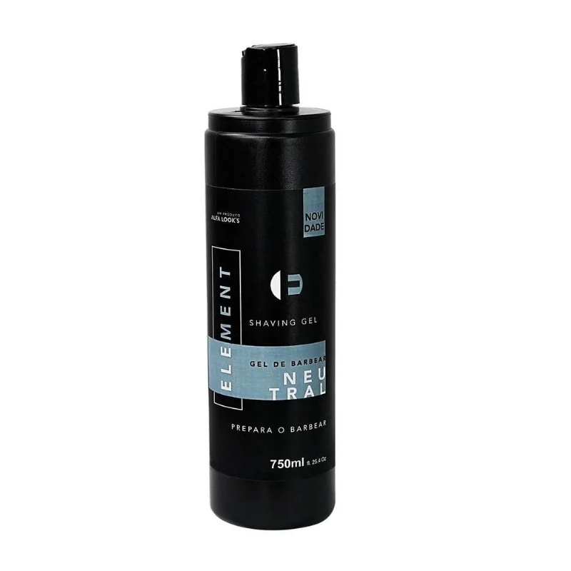 Kit 3x Shaving Gel De Barbear Neutral Shave 750ml Element