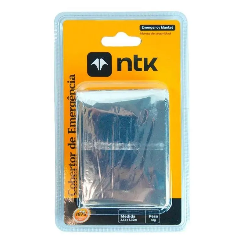 Cobertor Saco De Emergência Ntk Aluminizado
