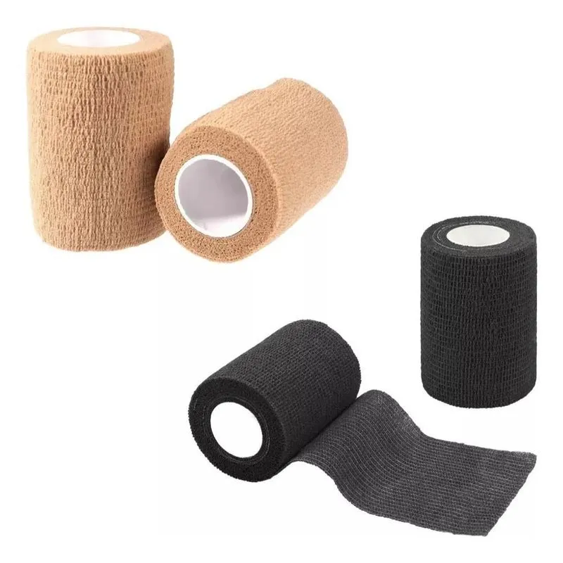 Bandagem Elástica Adesiva Flexível Coban Atadura 10cm X Pre