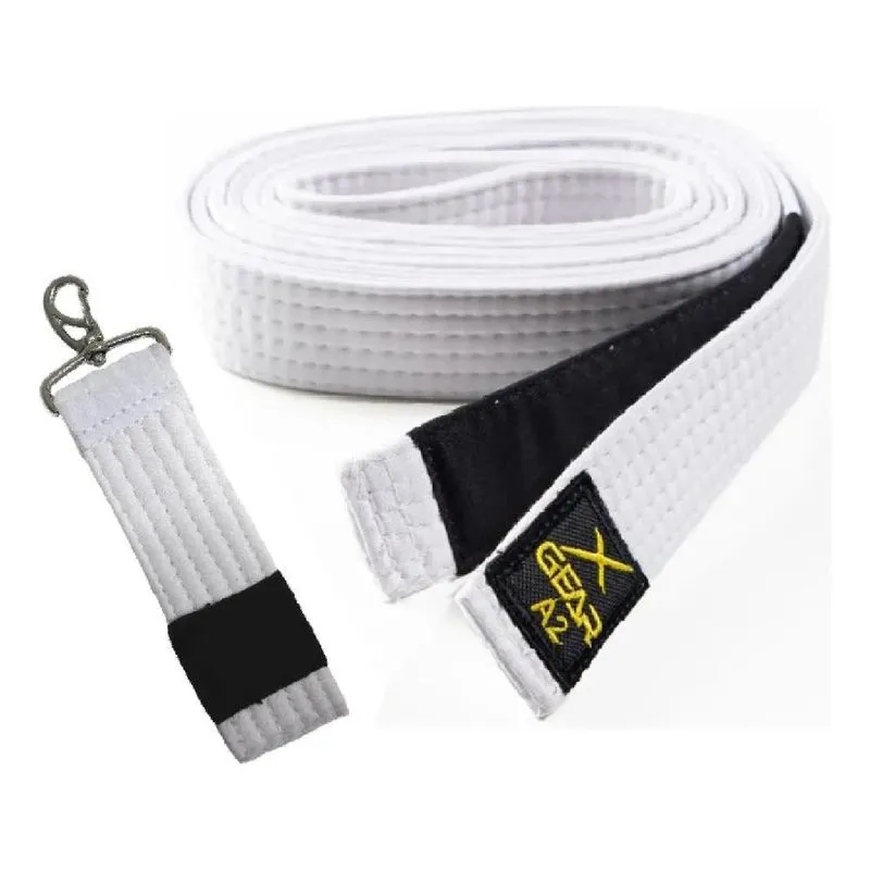 3x Faixa Branca Jiu Jitsu + Chaveiro - Xgear