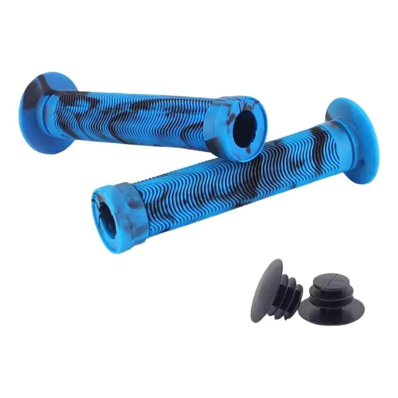 Manopla Luva Gios Gi-075h 150mm Flange Bmx Wheeling Azul - A