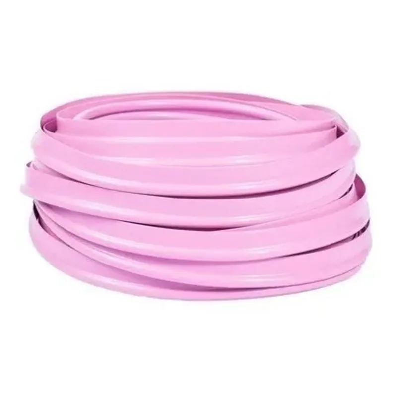 Vivo Pvc 30 Metros 11mm Para Acabamento De Bolsas, Rosa Bb