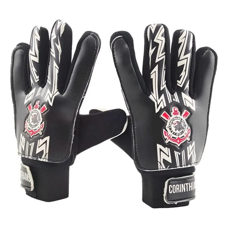 Luva De Goleiro Infantil Criança Corinthians - Branco 7