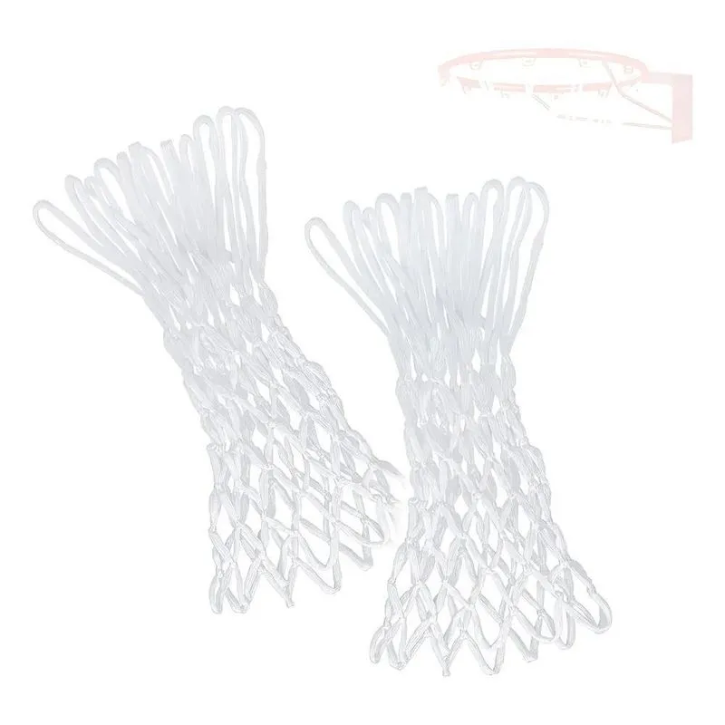Rede De Basquete Para Cesta Profissional 4mm - Par