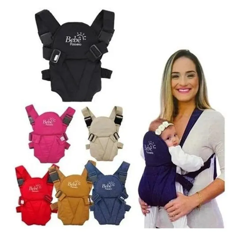 2x Canguru Bebe Passeio Ergonômico Carregador Modelo Panda C