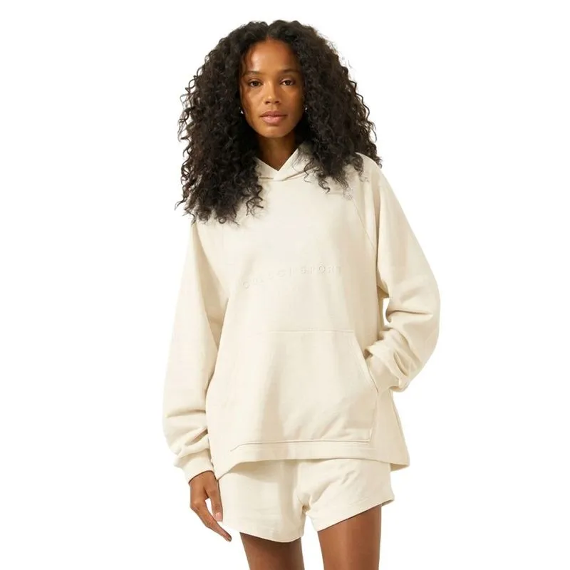 Moletom Colcci Com Capuz Off Natural Feminino M / Branco