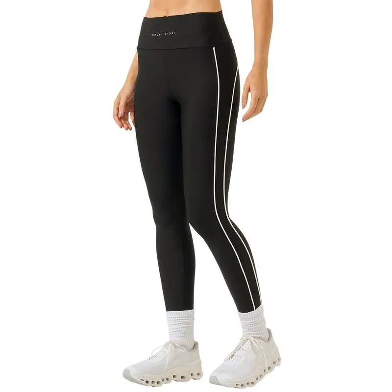 Legging Colcci Perfect Fit Com Listras Laterais Preta Feminina P / Preto