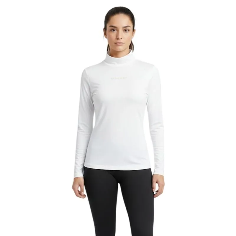 Blusa Colcci Slim Manga Longa Off Natural Feminina M / Branco