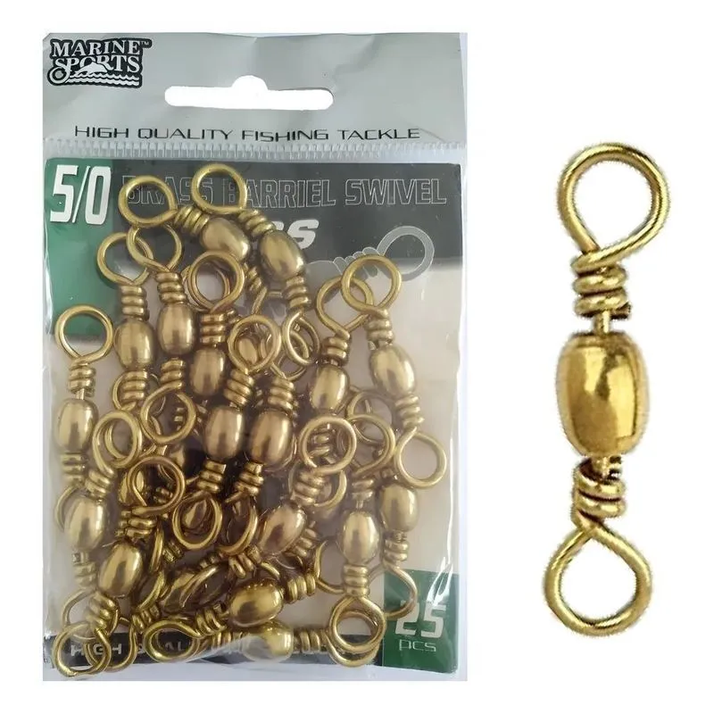 Girador Destorcedor Grande Para Pesca De Peixes Bbs 5/0 Gol