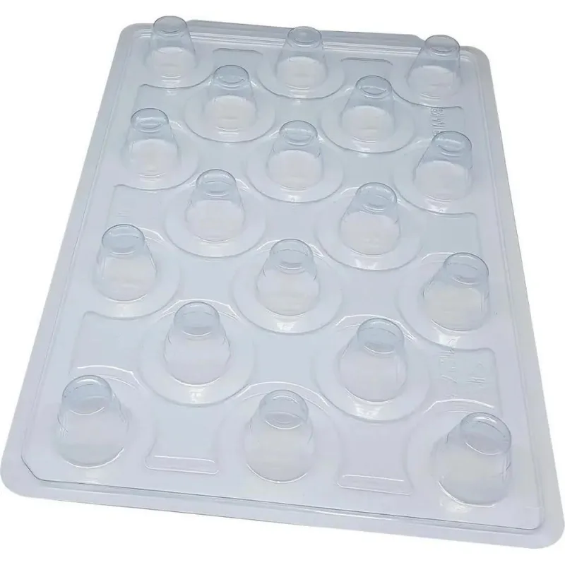 Forma Silicone Copinho De Licor 17g Sp 1273 Três Partes Bwb