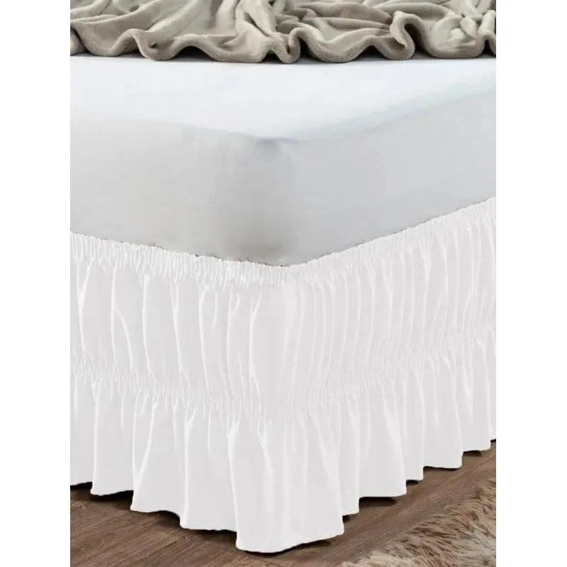 10x Saia Box Casal De Malha Cor Branco