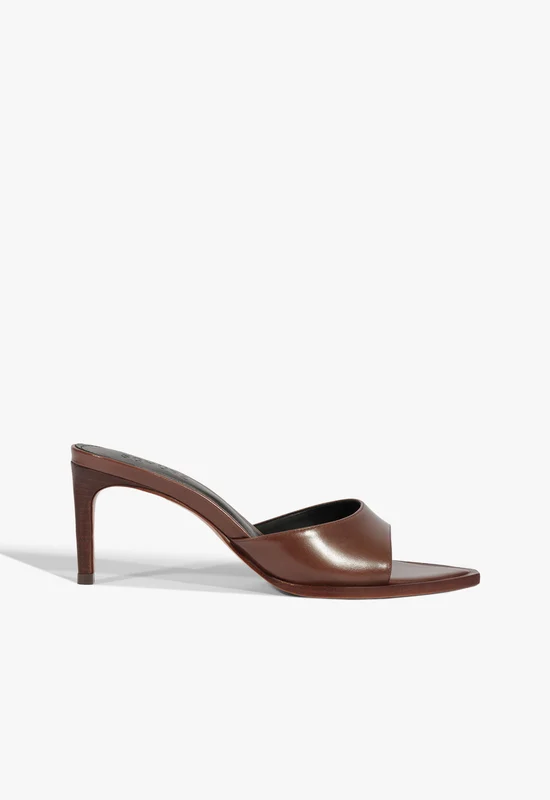 Elise Leather Sandal 6 / Root Brown / Leather