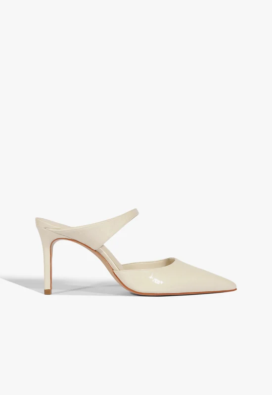 Laureen Patent Leather Pump 10 / Sugar White / Patent