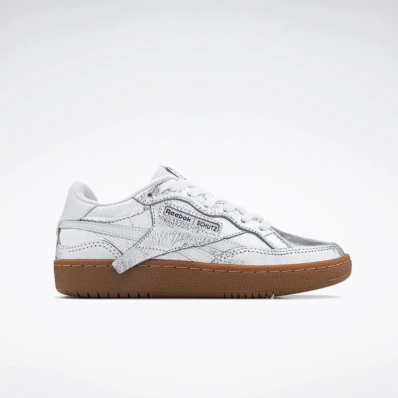 Tênis Reebok x SCHUTZ ST Club Feminino Prata - 39