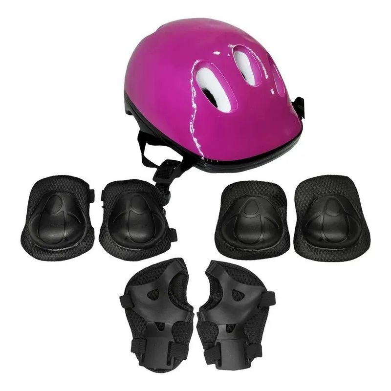 Kit De Segurança Para Proteção Infantil Na Prática Fúcsia
