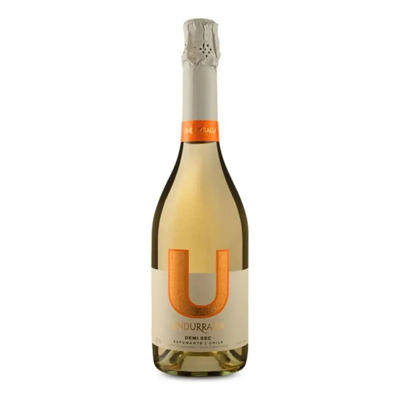 5x Vinho Espumante Undurraga Adega Undurraga 750 Ml