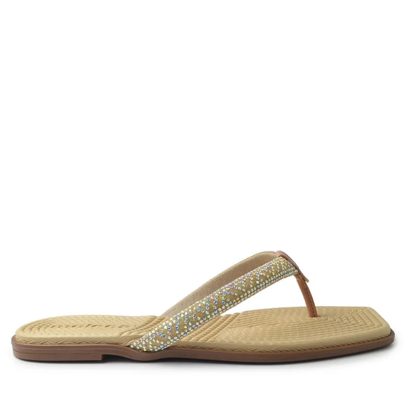 Tamanco Moleca Feminino 5558.100 30665 CHAMPANHE/NUDE 35