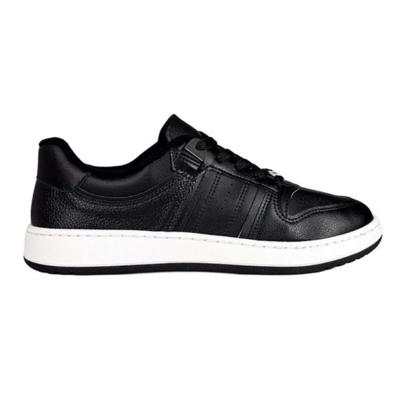 Tênis Vizzano Casual com Listras Laterais 37 / Preto