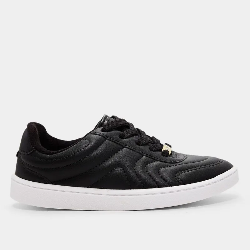 Tênis Infantil Molekinha Casual Menina - Menina - Preto