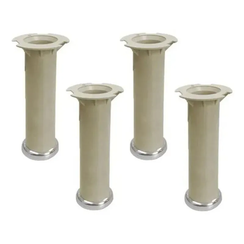 10x Pe Armário Cozinha Com Regulagem Itatiaia 160mm Marfim 4