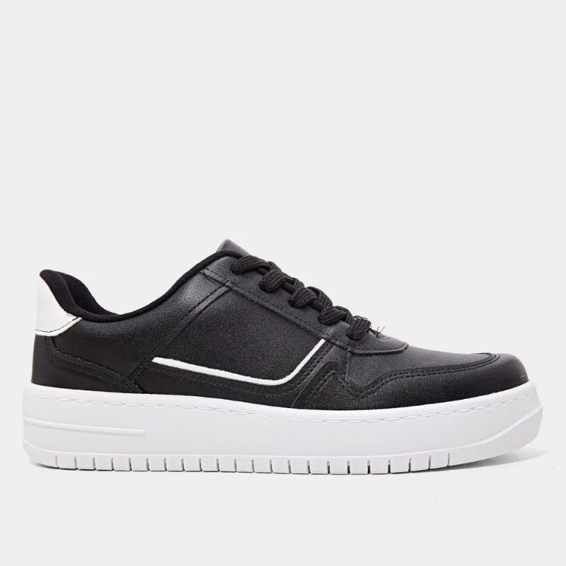 Tênis Vizzano Casual Feminino - Feminino - Preto