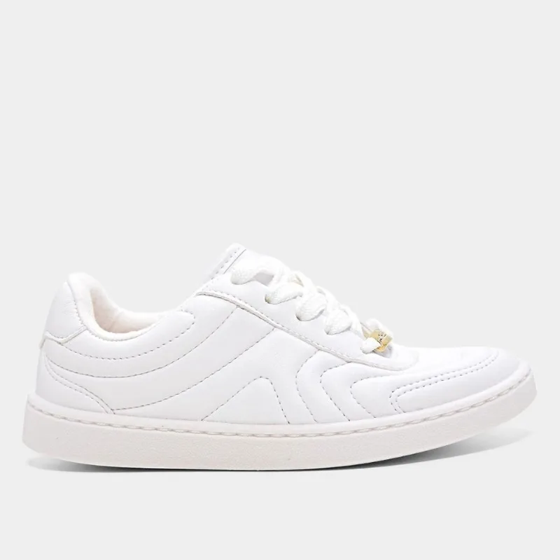 Tênis Infantil Molekinha Casual Menina - Menina - Branco