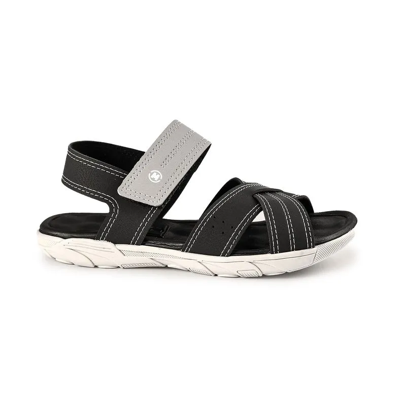 Sandália Molekinho Papete Casual Preto Infantil 29
