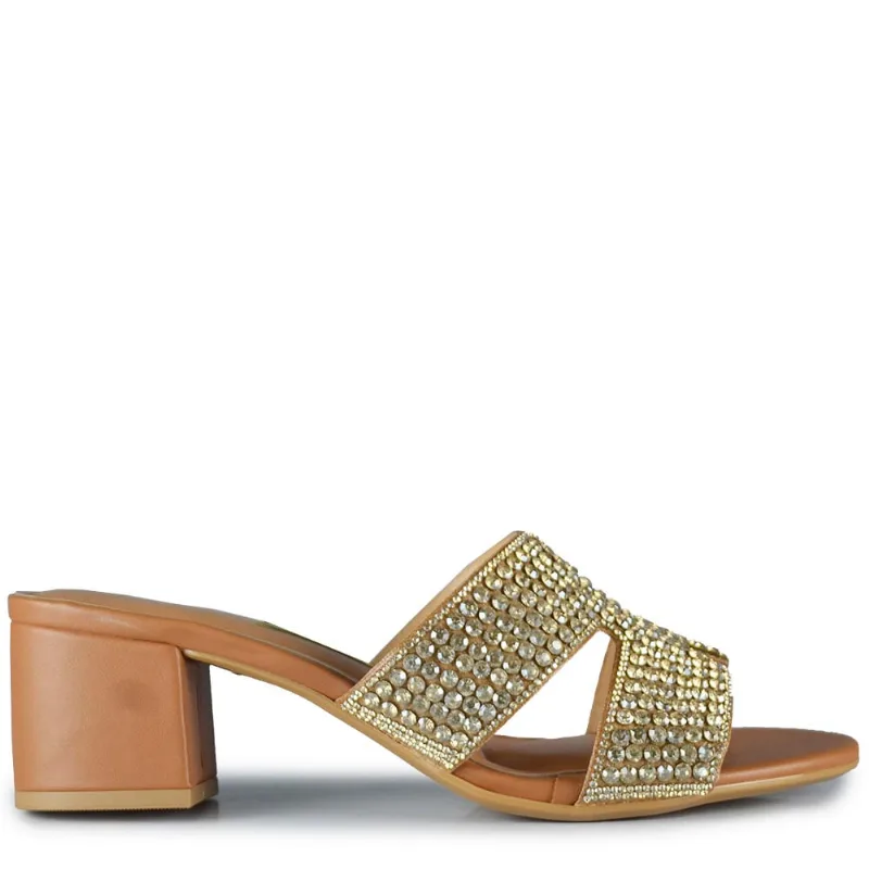 Tamanco Vizzano Feminino 6291.1196 30758 BG/GOLDEN/CAME 36