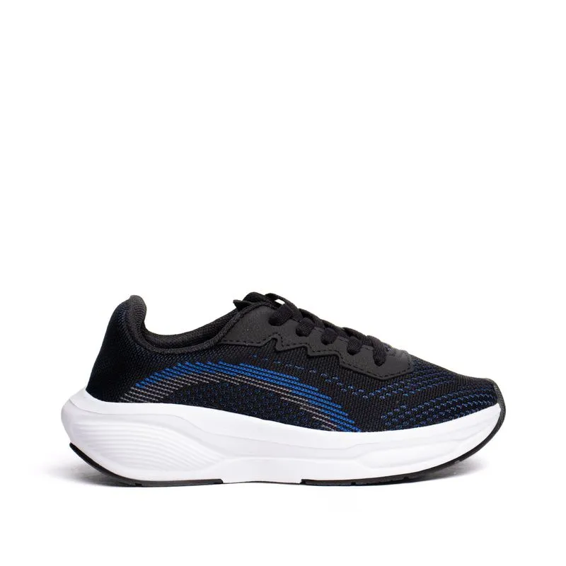 Tênis Infantil Masculino Molekinho Casual Preto/Azul - 31
