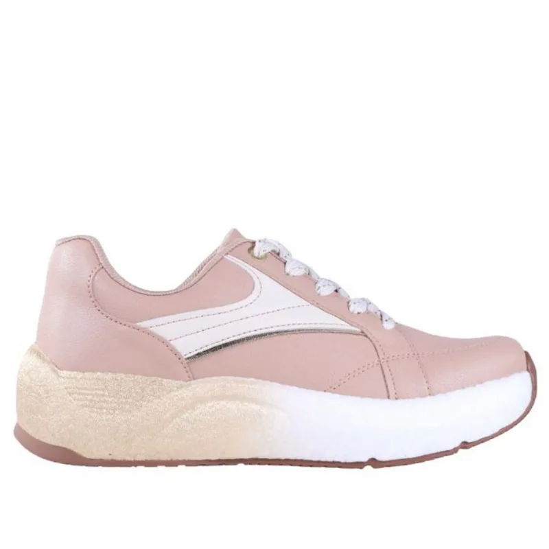 Tênis Feminino Beira Rio 4327.204 38 / Bege-branco