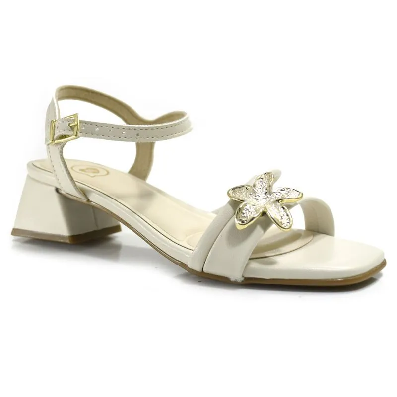 Sandália Infantil de Menina Molekinha do 26 ao 34 Off White 2347.130.23876 29